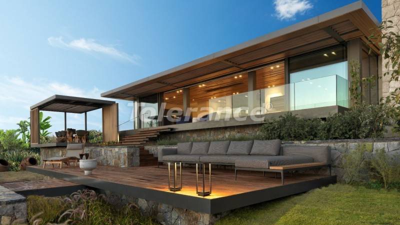 فلل في:في يالكيفاك, بودروم اطلالة على البحر مسبح - شراء عقار في تركيا - 26899